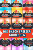 Big Batch Freezer Meals Bundle | Guides 1-12 {532 pages}