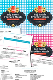 Big Batch Freezer Cooking Triple Bundle Guides 1-3 {118 pages}