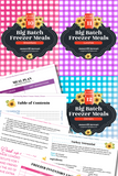 Big Batch Freezer Meals Triple Bundle Guides 10-12 {134 pages}