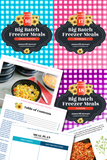 Big Batch Freezer Meals Triple Bundle Guides 16-18 {195 pages}