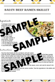 Easy Skillet Dinners Triple Bundle {60 pages}