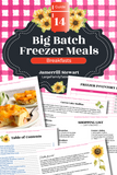 Big Batch Freezer Meals Bundle | Guides 1-15 {728 pages}