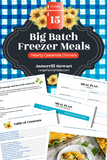 Big Batch Freezer Meals Bundle | Guides 1-15 {728 pages}