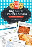 Big Batch Freezer Meals Bundle | Guides 1-24 {1,319 pages}