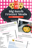 Big Batch Freezer Meals Bundle | Guides 1-24 {1,319 pages}