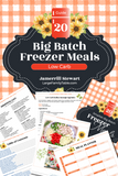 Big Batch Freezer Meals Bundle | Guides 1-24 {1,319 pages}