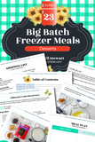 Big Batch Freezer Meals Bundle | Guides 1-24 {1,319 pages}