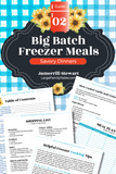 Big Batch Freezer Meals Bundle | Guides 1-6 {254 pages}
