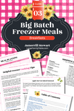Big Batch Freezer Meals Bundle | Guides 1-9 {398 pages}