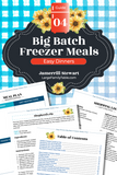 Big Batch Freezer Meals Bundle | Guides 1-9 {398 pages}