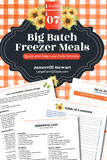 Big Batch Freezer Meals Triple Bundle Guides 7-9 {144 pages}