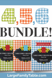 Big Batch Freezer Meals Bundle | Guides 1-12 {532 pages}