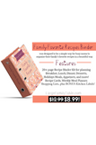 Family Favorite Recipes Binder Creation Kit {20 pages}