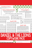 Nine Pack Bible Printables Bundle {187 pages}