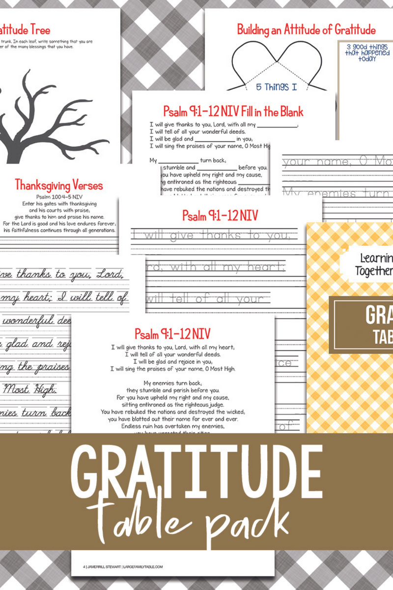 gratitude-table-pack-19-pages-jamerrill-stewart-large-family-table-jamerrill-publishing-co-llc for Free Printable Order Forms For Crafts Gratitude Table Pack 19 pages – Jamerrill Stewart, Large Family Table | Jamerrill Publishing Co, LLC for Free Printable Order Forms For Crafts