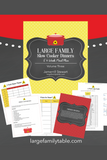 Large Family Slow Cooker Dinners Triple Bundle {121 pages}