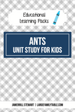 Ants Table Pack {11 pages}