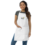 "Real Life Momma" White Apron
