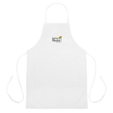 "Real Life Momma" White Apron