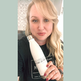 "Jamerrill's Eyeballing School" Stainless Steel Water Bottle
