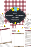 Big Batch Freezer Meals Bundle | Guides 1-12 {532 pages}