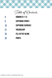 Romans 8 Table Pack {24 pages}
