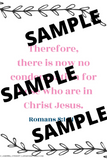 Romans 8 Table Pack {24 pages}