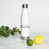 "Jamerrill's Eyeballing School" Stainless Steel Water Bottle