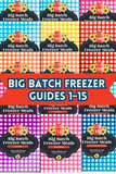 Big Batch Freezer Meals Bundle | Guides 1-15 {728 pages}