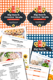 Big Batch Freezer Meals Triple Bundle Guides 19-21 {196 pages}