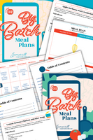 Big Batch Meal Plans Guide Two {53 pages}