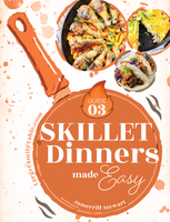 Easy Skillet Dinners Guides 1-4 {109 pages}