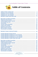 Big Batch Freezer Meals Guide 13 | Lunches {64 pages}
