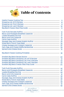 Big Batch Freezer Meals Guide 14 | Breakfasts {64 pages}