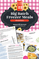 Big Batch Freezer Meals Triple Bundle Guides 22-24 {197 pages}