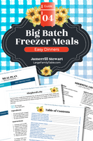 Big Batch Freezer Meals Bundle | Guides 1-12 {532 pages}