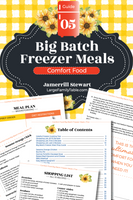 Big Batch Freezer Cooking Triple Bundle Guides 4-6 {136 pages}