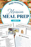 Mega Momma's Massive Meal Prep Double Bundle {83 pages}