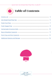 Quick Start | Get Ahead Meal Prep Plan Guide 7 {15 pages}