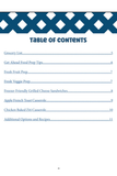 Quick Start | Get Ahead Meal Prep Plan Guide 4 {11 pages}