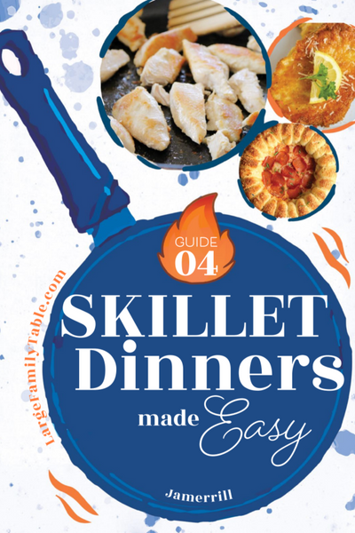 Easy Skillet Dinners Guide 4 {38 pages}