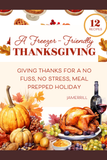 A Freezer-Friendly Thanksgiving {20 pages}
