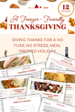 A Freezer-Friendly Thanksgiving {20 pages}