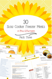 30 Easy Freezer Meals {28 pages}