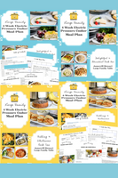 Large Family 8-Week Large Family Electric Pressure Cooker Meal Plans {108 pages}