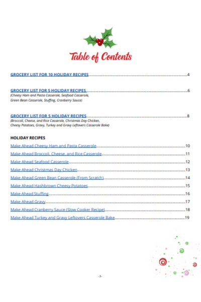 Make-Ahead Holiday Meals to Feed a Crowd 19 pages – Jamerrill Stewart