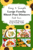 Large Family Sheet Pan Meals {20 pages}