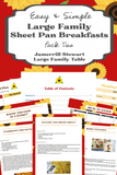 Large Family Sheet Pan Breakfasts {18 pages}