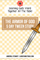Armor of God 5-Day Bible Study {18 pages}