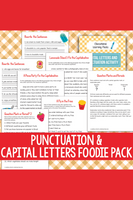 Capital Letters and Punctuation Table Pack {14 pages}